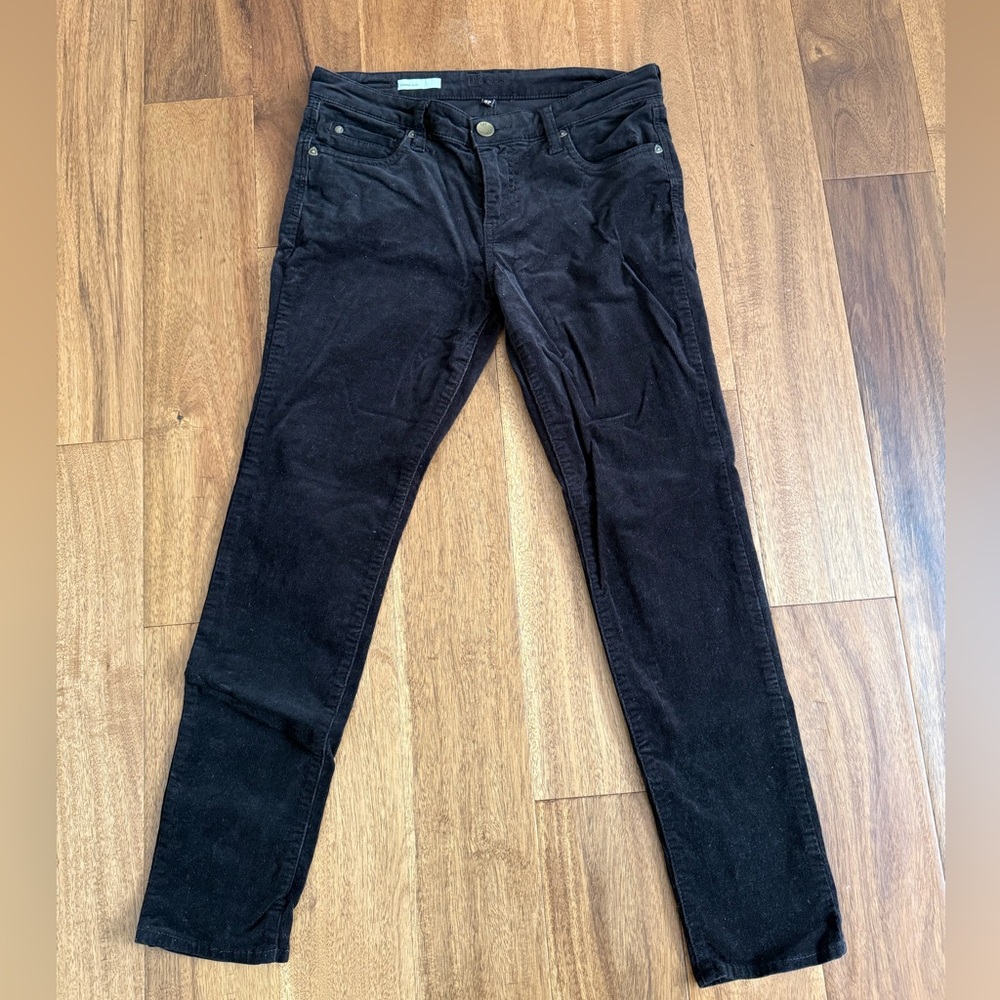 KUT from the Kloth brown Diana skinny corduroy pant 27.5” inseam size 8 petite